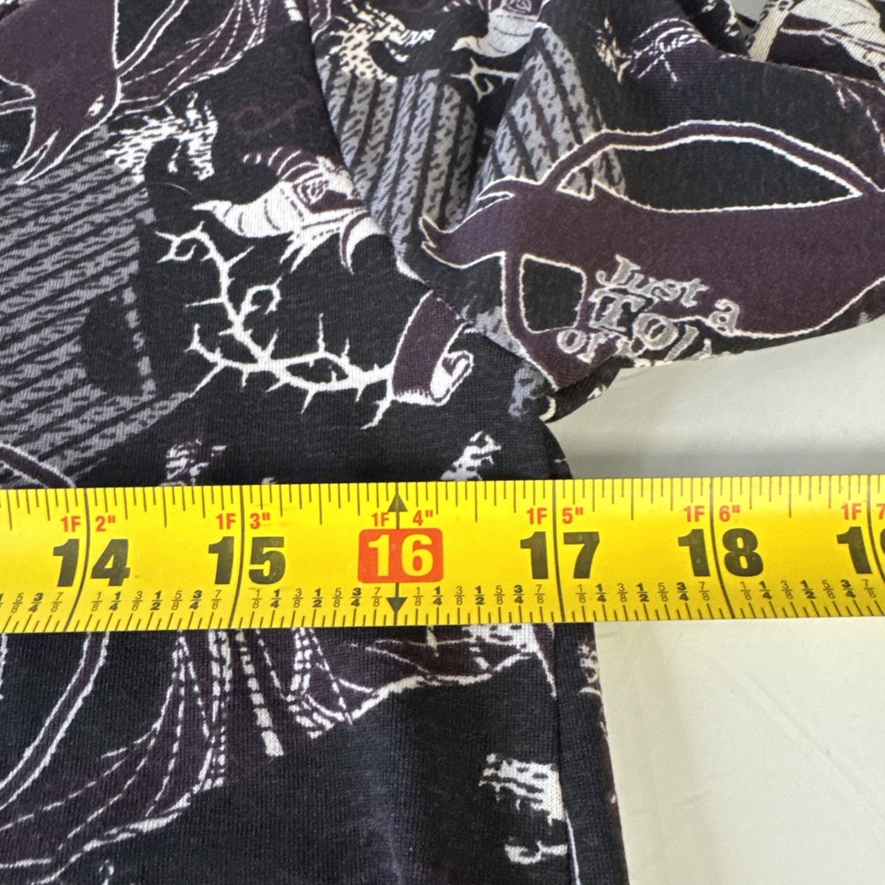 Disney LuLaRoe Maleficent Villain Shirt Size Small New Touch Of Evil Spooky Bird - Picture 9 of 9
